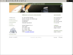 Webdesign & Programmierung f&uuml;r &Auml;rztenetzwerk Ahlen, Ahlen