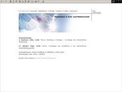 Webdesign, CMS-Systeme, Contenido, M&uuml;nster - Rechtsanw&auml;lte, Anw&auml;lte