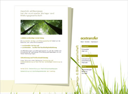 Webdesign & Programmierung f&uuml;r ecotransfer, M�nster