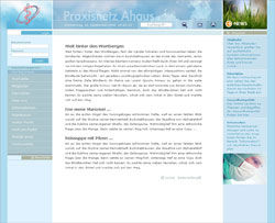 Webdesign f&uuml;r Praxisnetz Ahaus