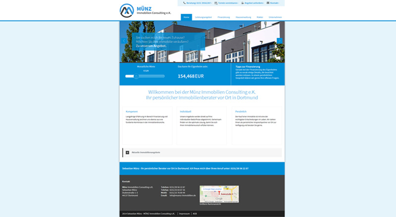 M&uuml;nz Immobilien Dortmund