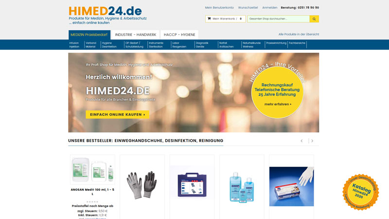 HIMED Online Shop Medizinprodukte